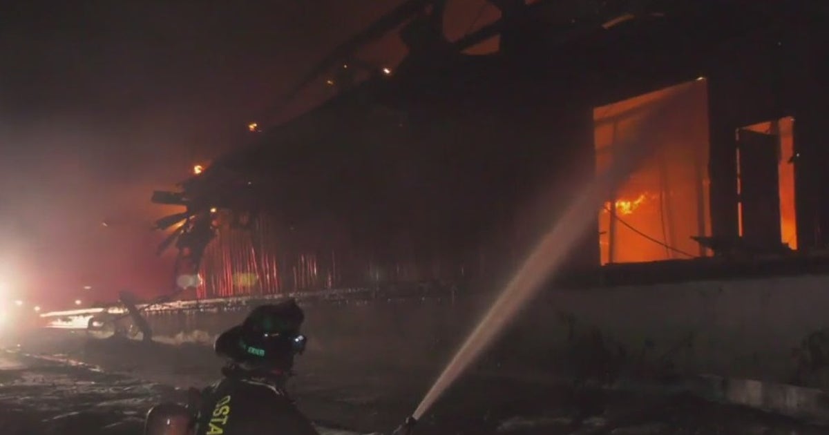 Firefighters beat back large blaze at Antioch warehouse | KTVU FOX 2