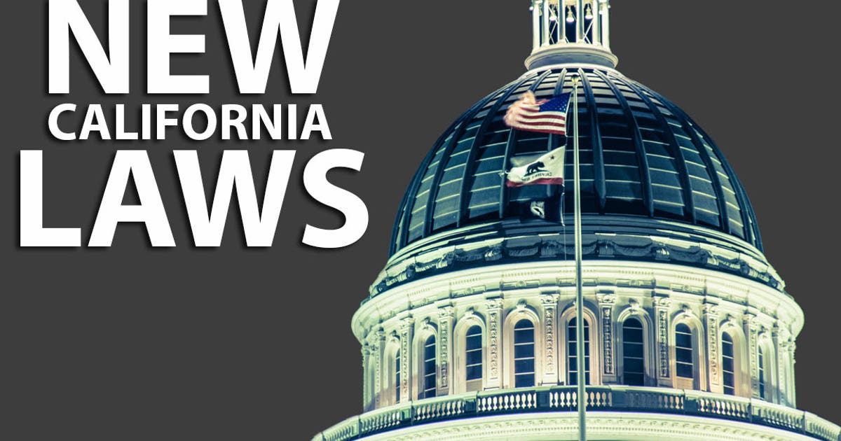 New California laws go into effect on July 1