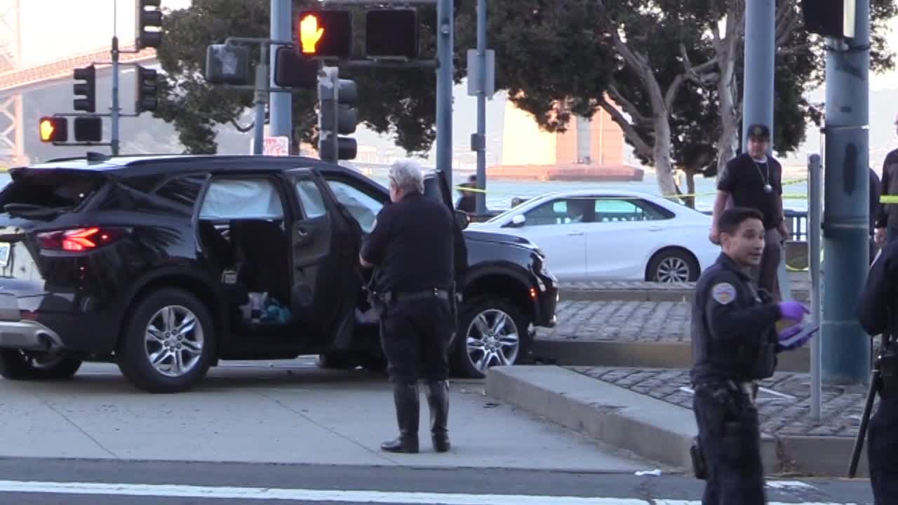 6 hurt as cars raced near Pier 39 exchanging gunfire, SF police say