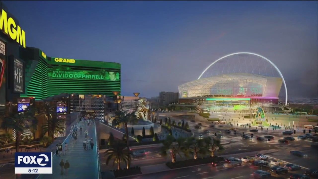 Las Vegas legislature passes bill to build A's new stadium - Los