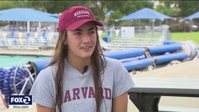 Harvard-bound East Bay high school swimmer makes waves in swimming competitions