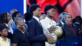 Twinning and winning: Bay Area twins drafted together in 2023 NBA draft