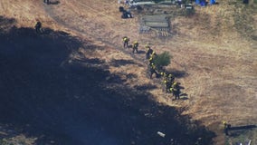 Firefighters gain upper hand on vegetation fire in Sonoma County