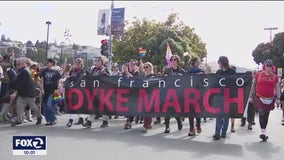 Pride festivities include Dyke March through San Francisco