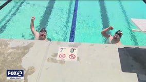 Twin brothers with Down syndrome are South Bay swim stars