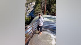 Photos: June snow brings overflowing waterfalls, brimming reservoirs in California