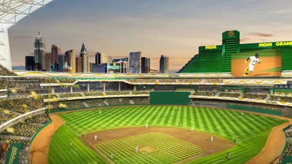 Bill to help finance a Las Vegas ballpark for Oakland A’s passes Nevada Senate, heads to Assembly