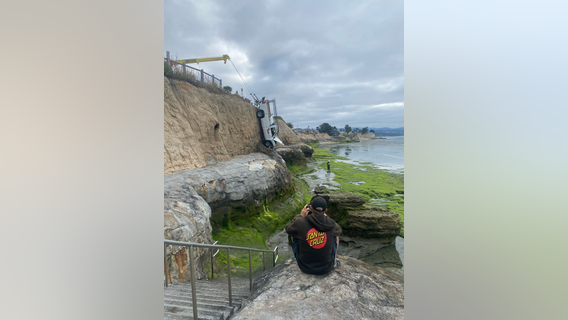 San Jose man drives off road into Pacific Ocean, arrested for DUI