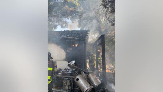 Religious center in San Jose catches fire