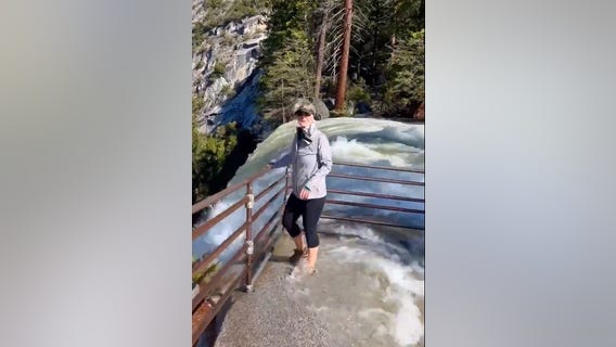 Photos: June snow brings overflowing waterfalls, brimming reservoirs in California