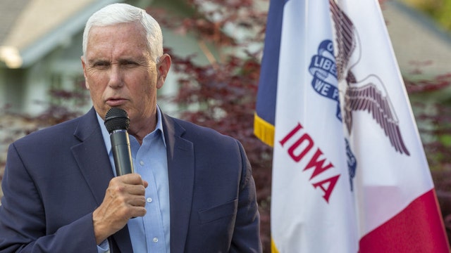 Former Vice President Mike Pence files paperwork to start 2024 presidential bid in challenge to Trump