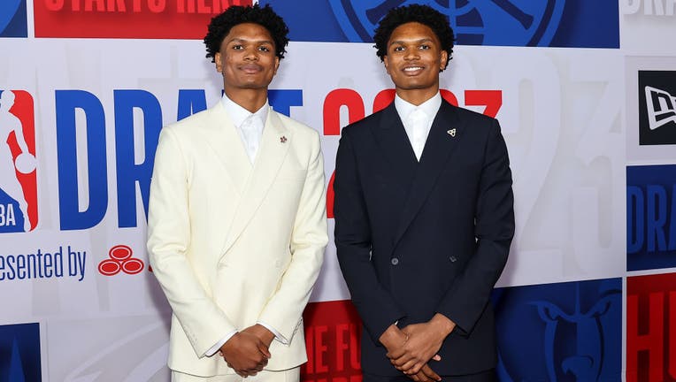 Twinning and winning: Bay Area twins drafted together in 2023 NBA draft