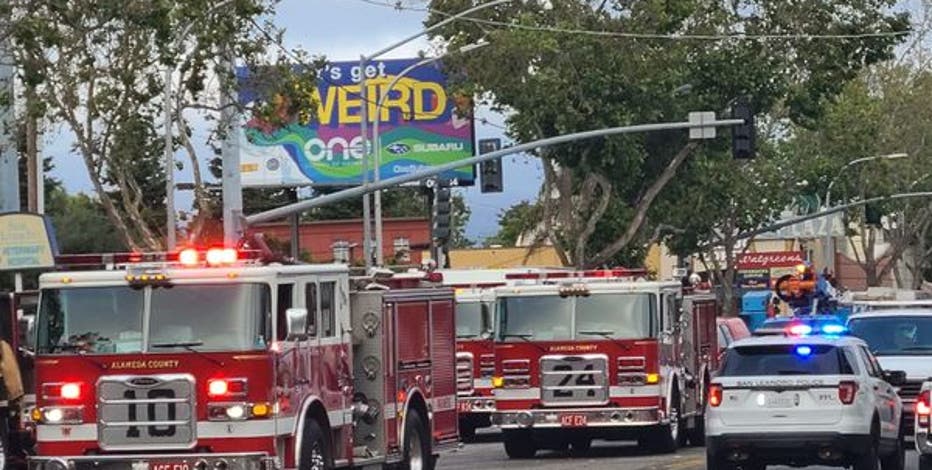 160 residents displaced after San Leandro apartment building goes up in flames