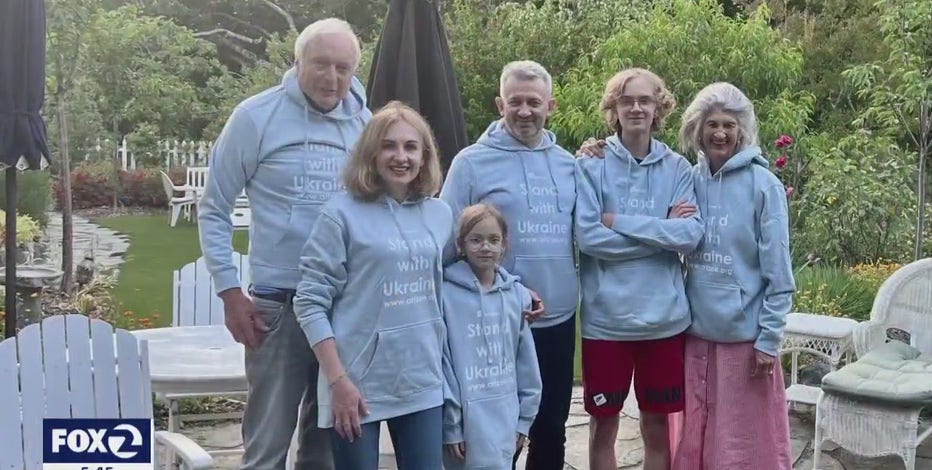 Ukrainian family escapes war, seeks refuge in Marin County