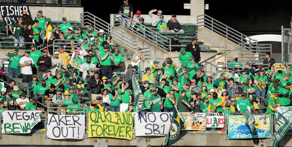 A's fan come en masse for a reverse boycott to tell owner Fisher