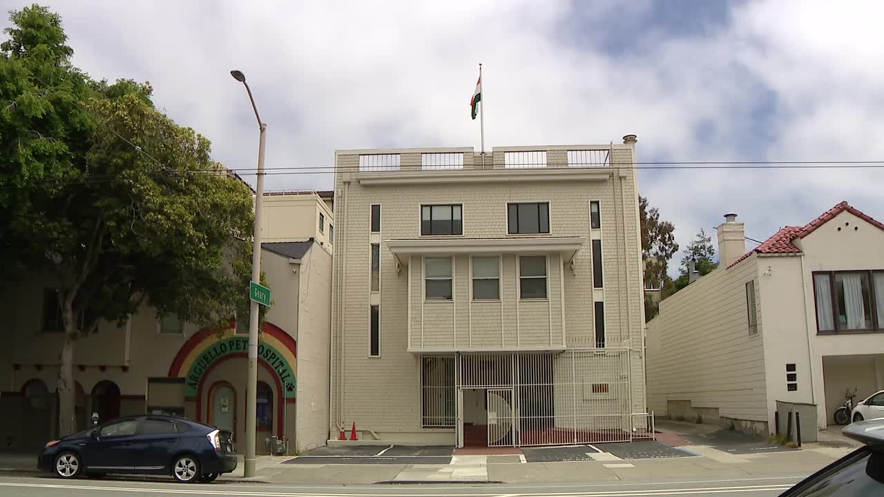 Fire At Indian Consulate In San Francisco Suspected Act Of Vandalism Arson   COUSINS SF INDIAN CONSULATE KTVUe952 186 Mp4 00.00.07.48 