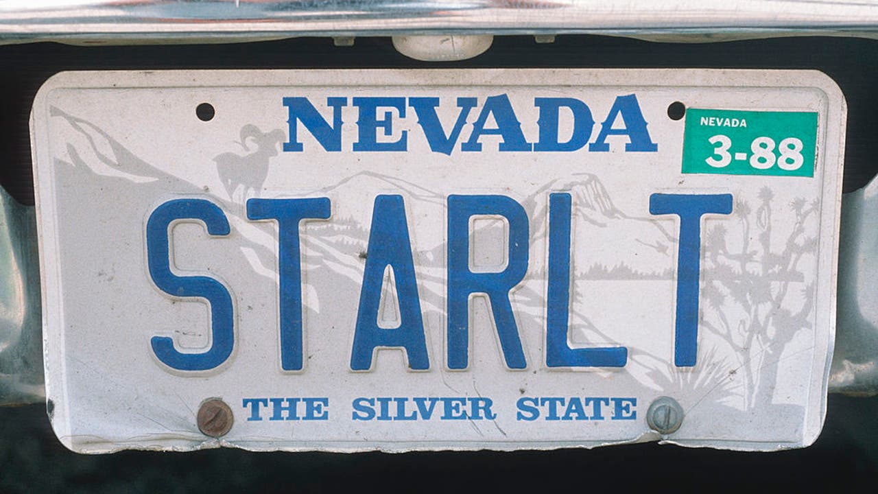 Nevada license plate that’s short for ‘Go back to California’ is revoked by DMV