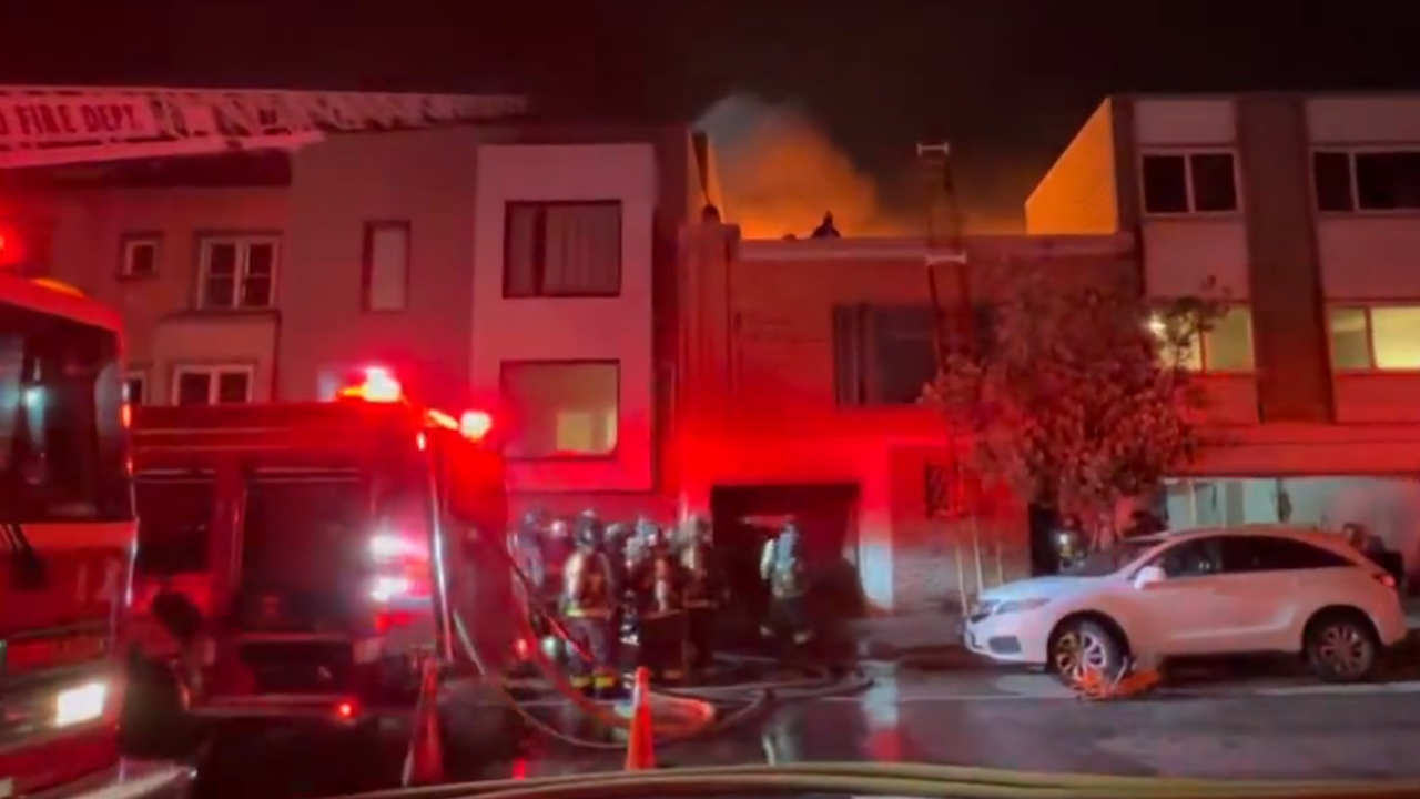 2-alarm fire in San Francisco’s Sunset District