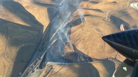 Cal Fire responding to 20-acre fire along the Altamont Pass