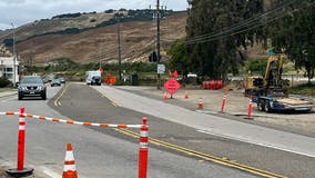 Monterey County sinkhole prompts full closure of Highway 1 segment