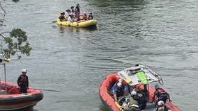 Person rescued from American River in critical condition