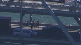 Richmond-San Rafael Bridge reopens after standoff ends, person rescued