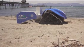 Robot cleans Lake Tahoe shores