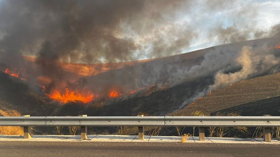 CHP investigating fires along Altamont Pass as arsons