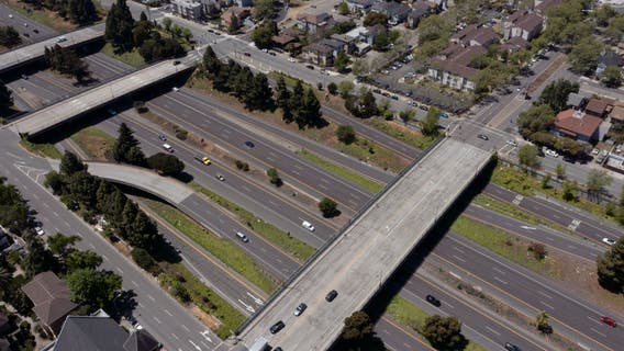 Oakland CHP: 1 injured in early morning freeway shooting
