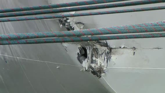 Cruise ship smacks into San Francisco's Pier 27, thousands on board