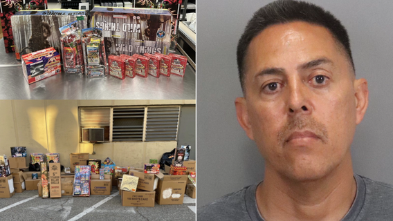 San Jose police make arrest, find 1,000 lbs of fireworks