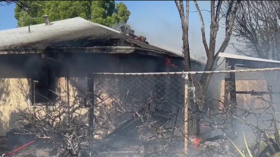 Vegetation, cars, and structures involved in 3-alarm Bay Point fire