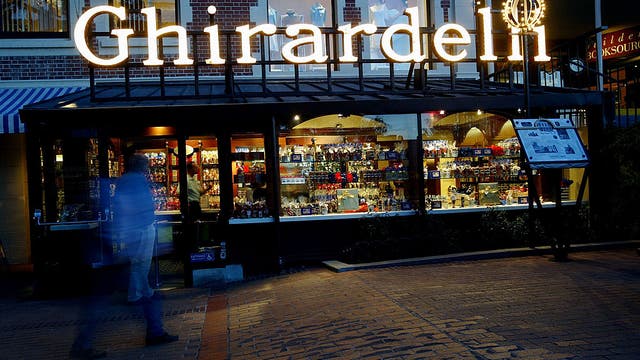 Ghirardelli's flagship shop back open in San Francisco