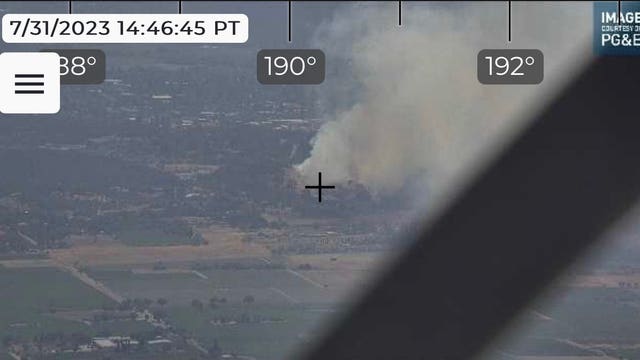 Highway 101 faces delays due to grass fire in Healdsburg