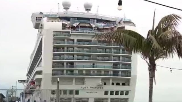 Repaired Ruby Princess leaves San Francisco with 579 fewer passengers