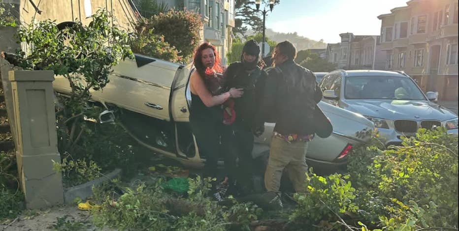 New images from aftermath of wild SF crash