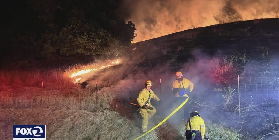 Fireworks likely caused dozens of East Bay fires