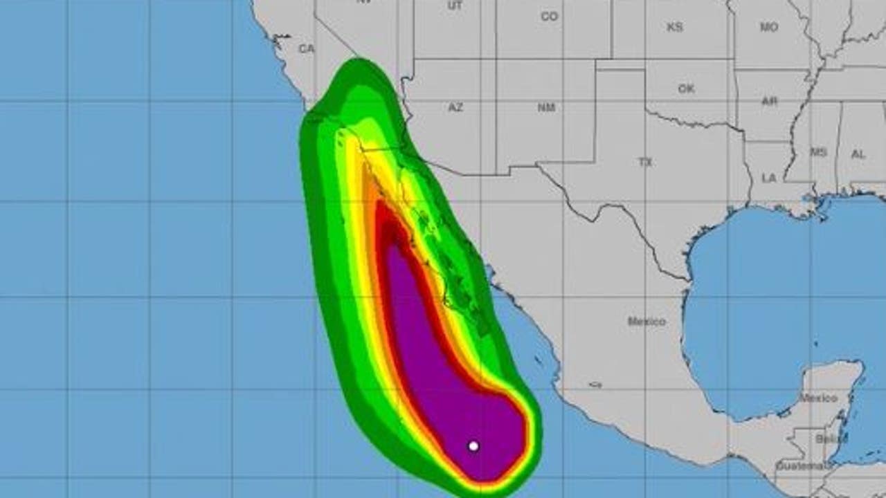 Hurricane Hilary Grows To Category 4 Could Be 1st Tropical Storm To Hit California In 84 Years 0385