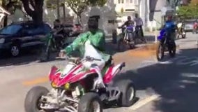 Dirt bikes, ATVs take over San Francisco streets