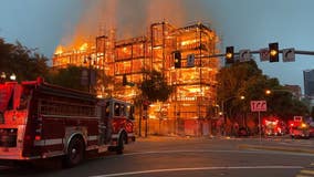 4-alarm fire races through building in San Francisco's Hayes Valley