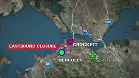 Stretch of I-80 eastbound in Contra Costa County closed for repaving