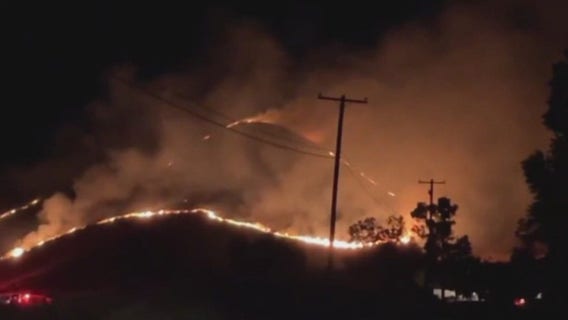 Crews fight vegetation fire in Livermore