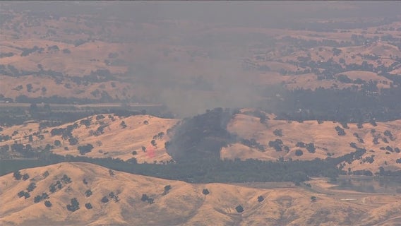 Vacaville vegetation fire triggers evacuation order