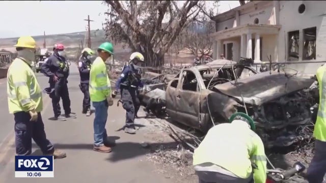Hundreds still missing in Maui as search effort narrows, Bay Area teams set to return