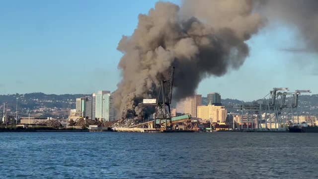 Schnitzer Steel has history of fires renewing environmental concerns