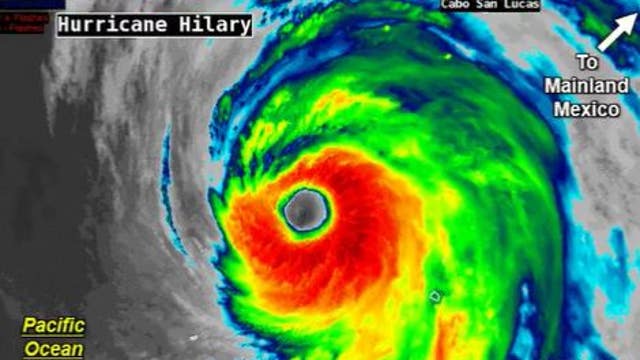 Hurricane Hilary: 'catastrophic, life-threatening flooding' potential for Mexico and California