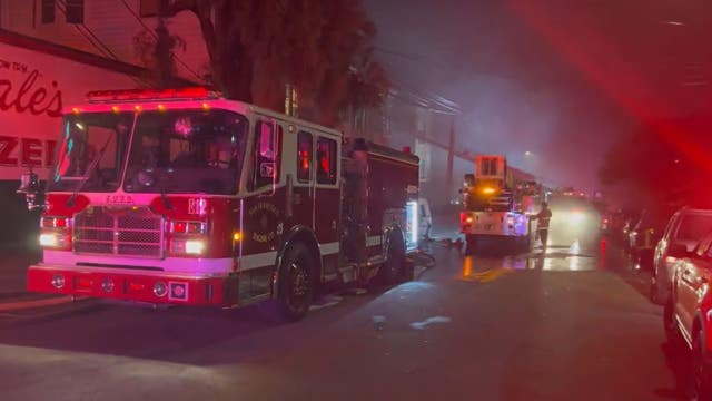 San Francisco fire rips through Sunset hardware store, apartments