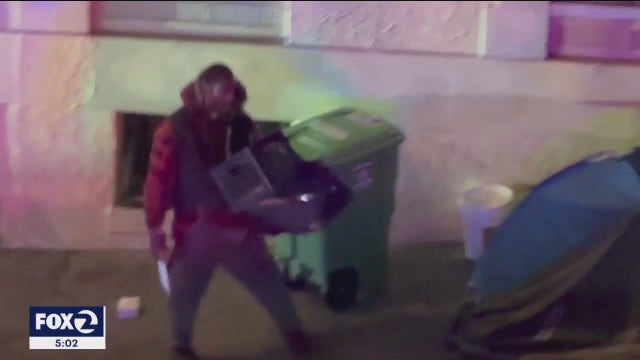 Video captures San Francisco police shooting man with knife