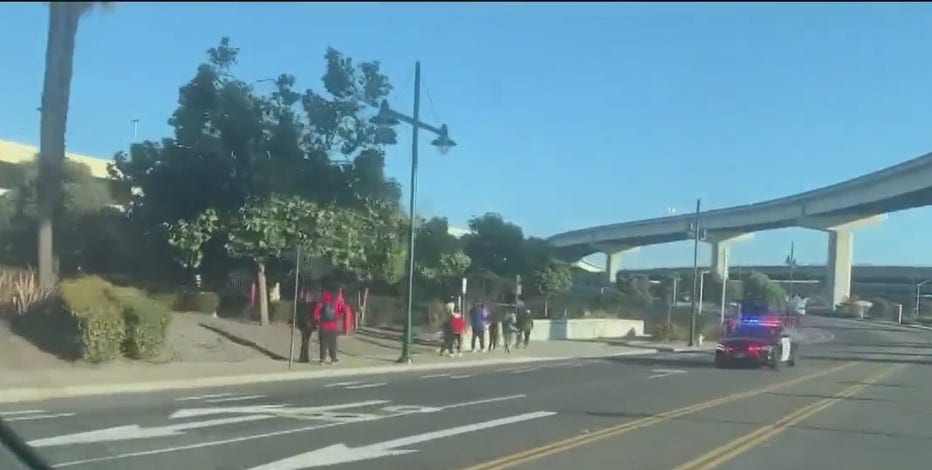 Unruly crowds, fights and stabbing at Emeryville mall