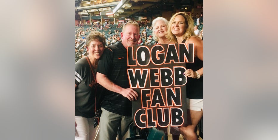 They're not just Logan Webb's grandmas, they're also roommates